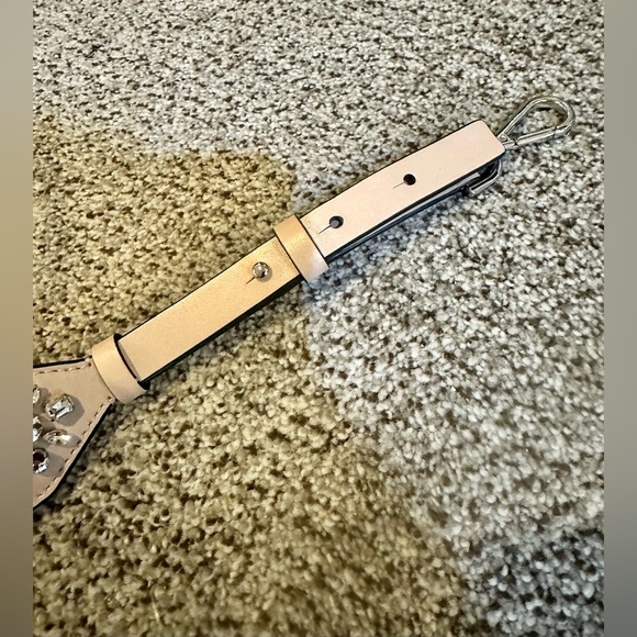 BOUTIQUE Pink Leather Crystal Clusters Handbag Replacement Strap - Picture 4 of 10